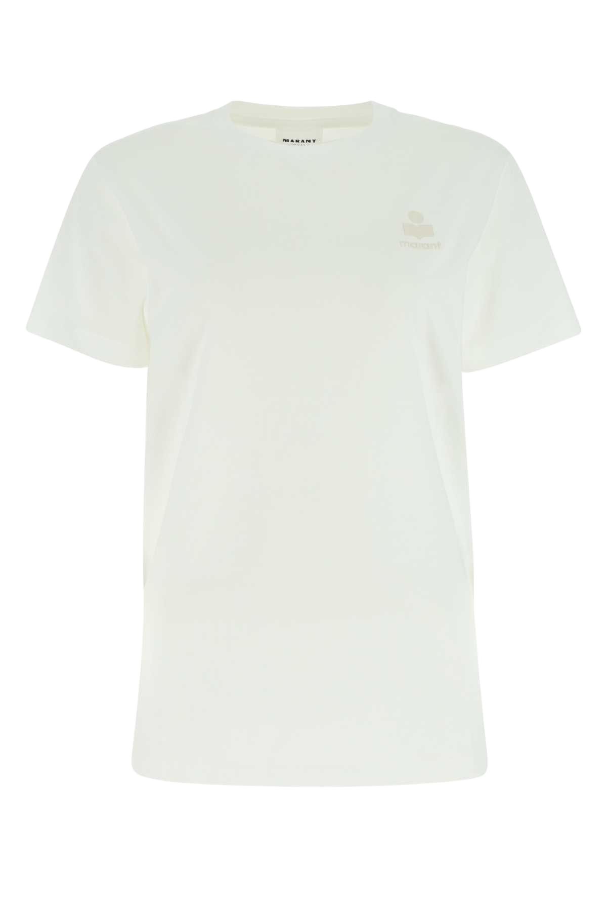 White Cotton Aby T-Shirt Matiere Principale:coton (1)