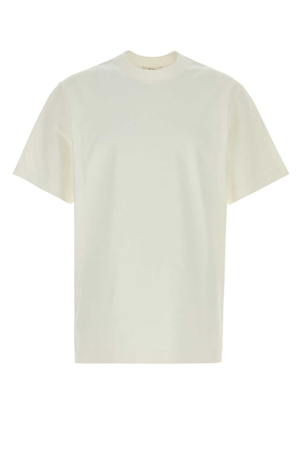 The Row Exterior: 100% Cotton t-shirt in white