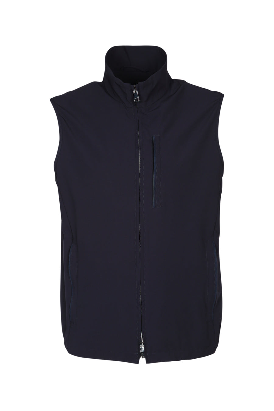 Paul & Shark Nylon vest in navy