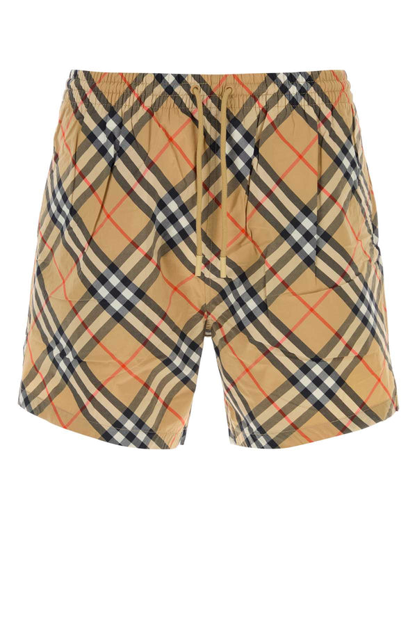 Burberry 100% Polyamide (Nylon) swimming shorts in beige
