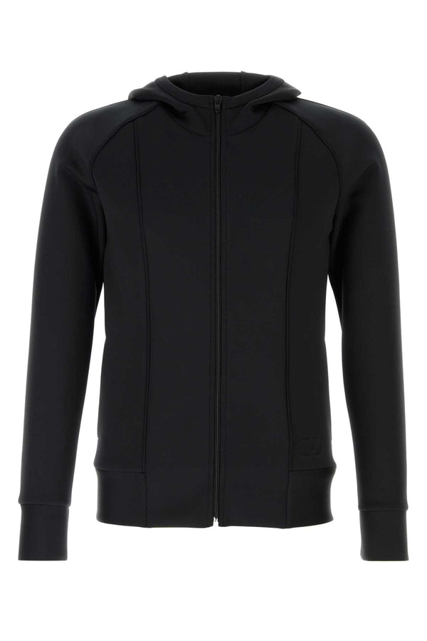 Valentino Garavani Felpa Exterior: 85% Polyester hoodie in black
