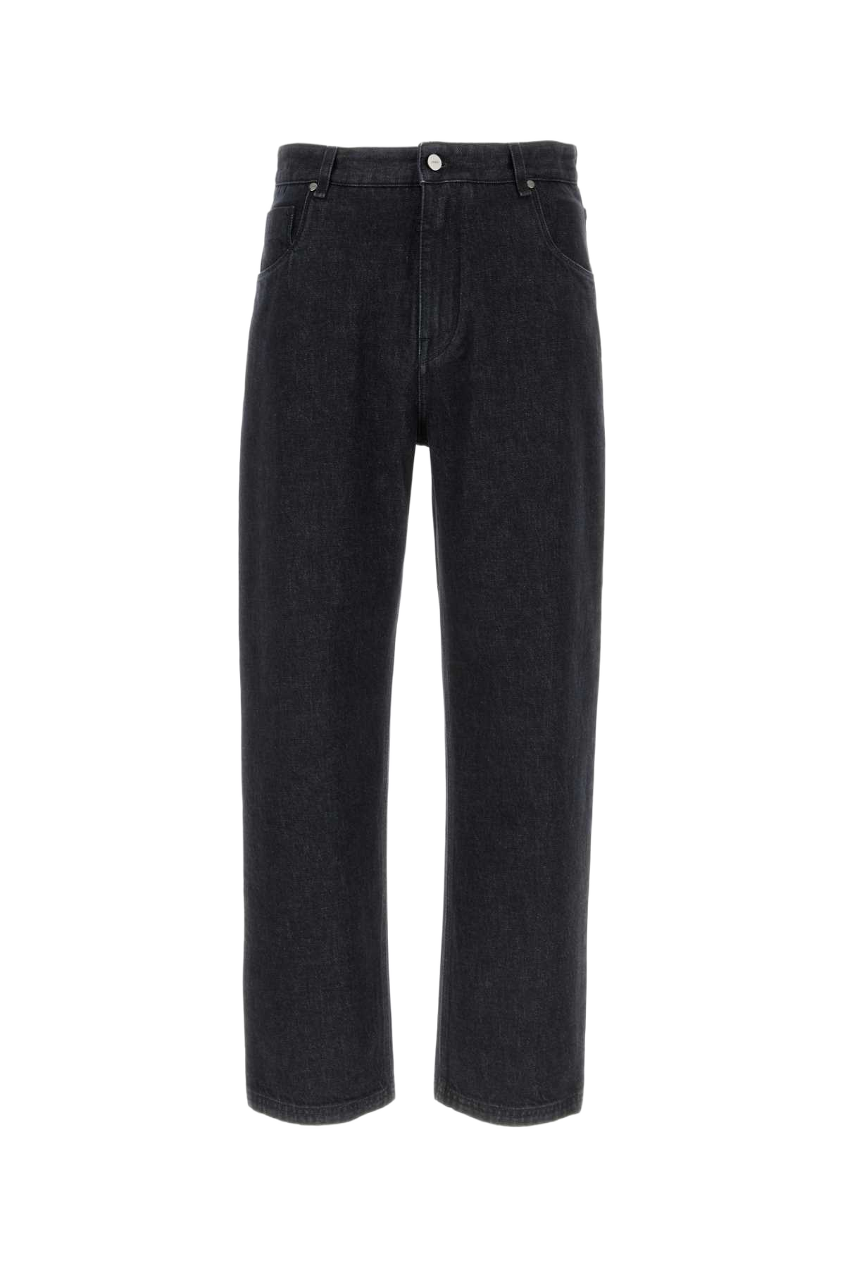 Black Denim Jeans Indigo Exterior: Cotton