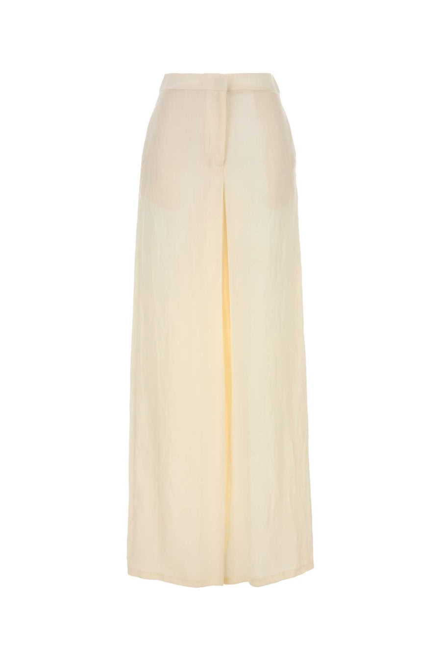 Blumarine 100% Viscose trousers in beige