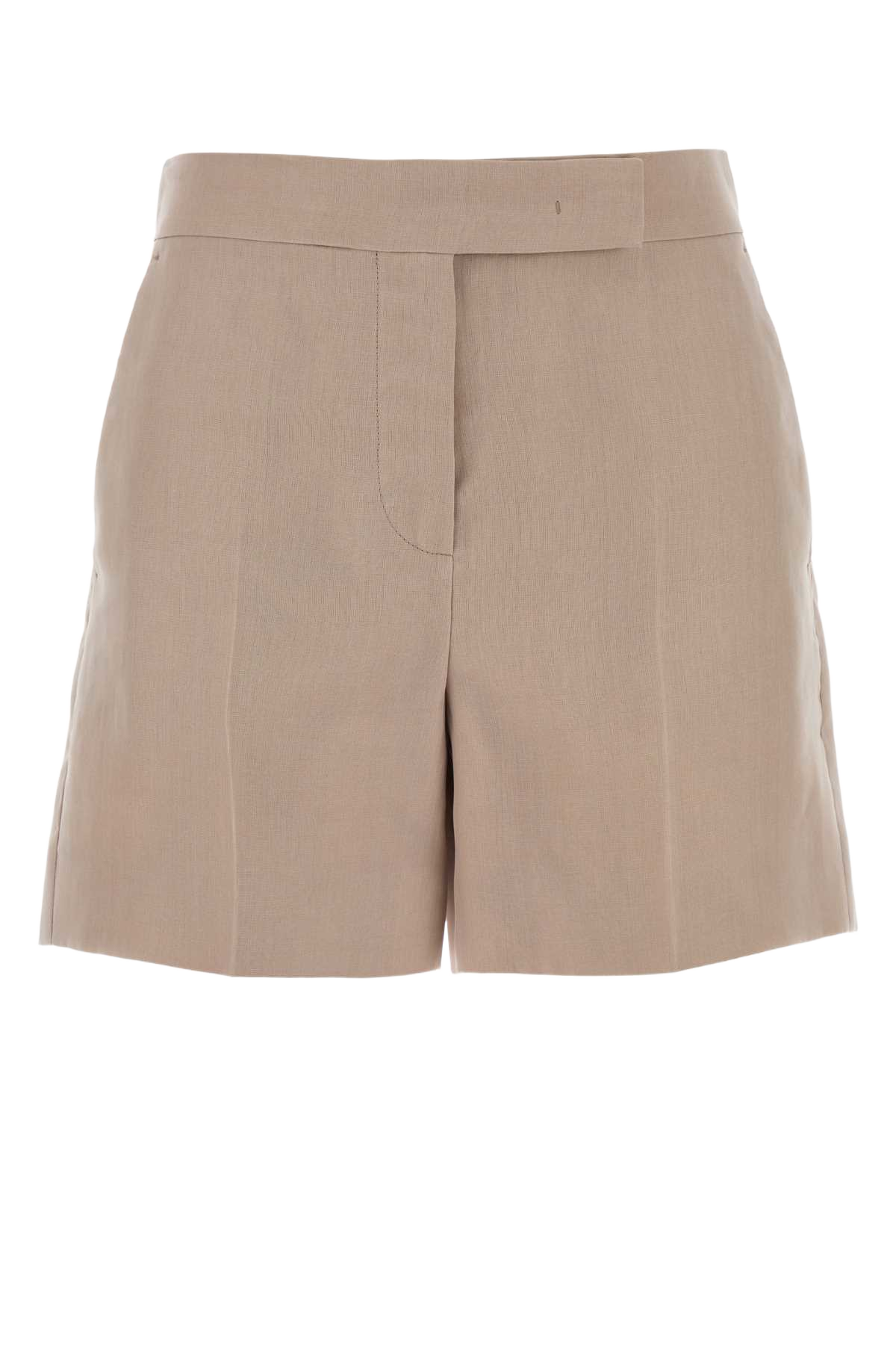 Antiqued Silk Aerosi Shorts Sabbia Exterior