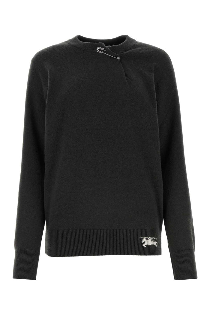 Anthracite Cashmere Sweater Onyx Exterior: Maglieria