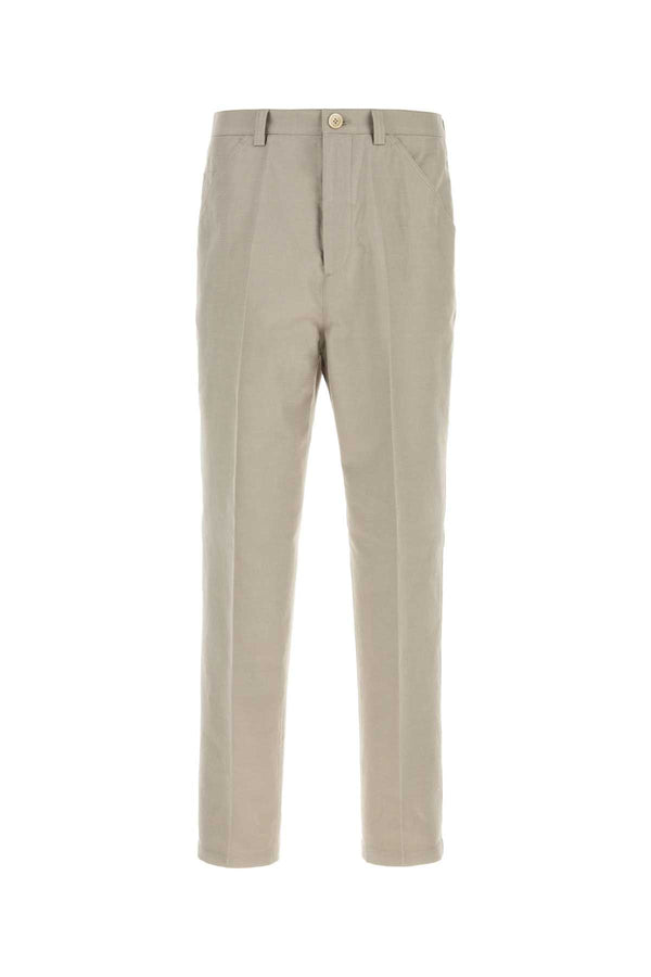 Brunello Cucinelli 69% Cotton trousers in gray