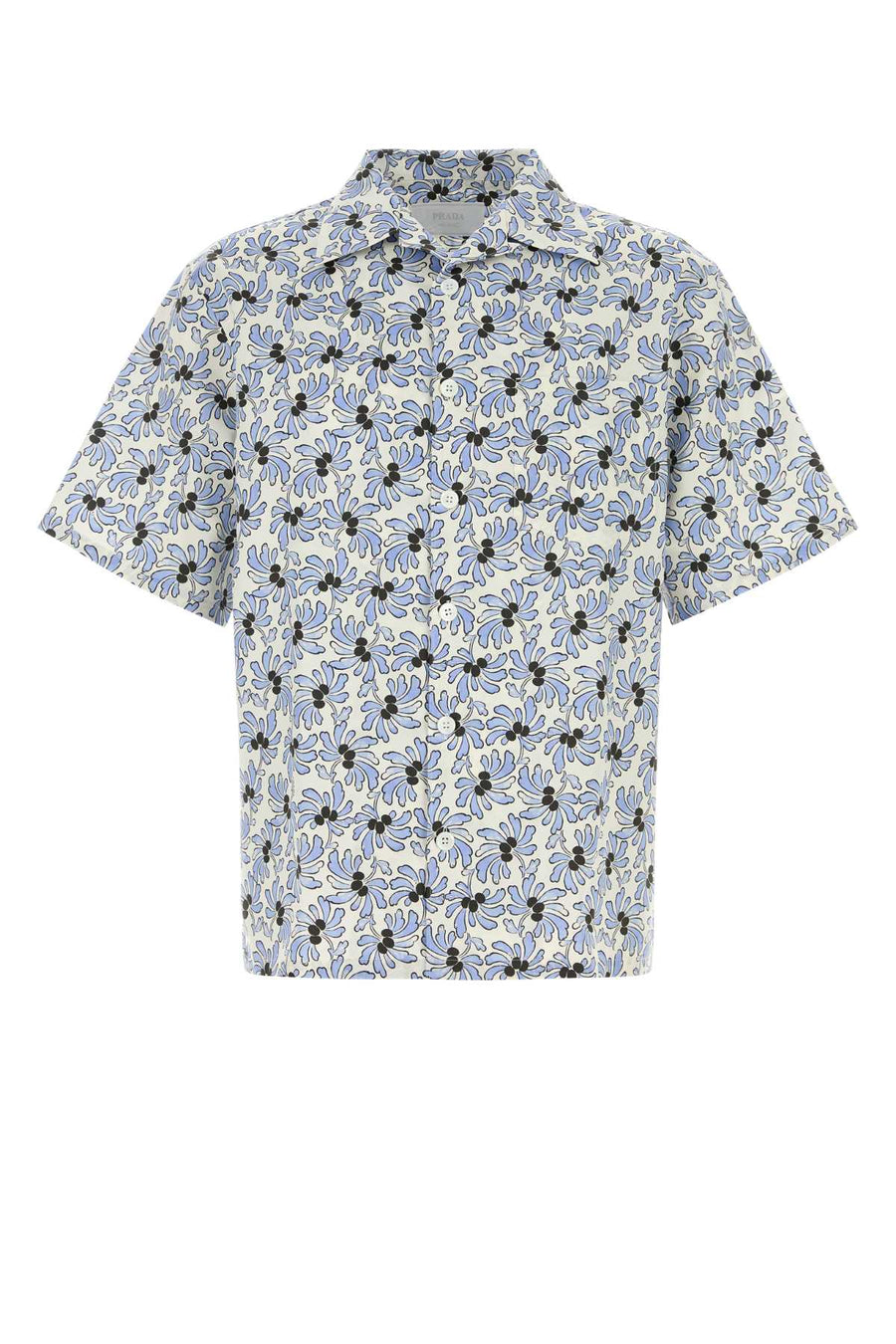 Prada 76% Cotton shirt in white