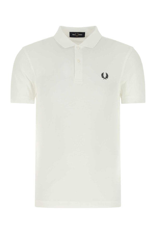 Fred Perry Fred 100% Cotton polo shirt in white
