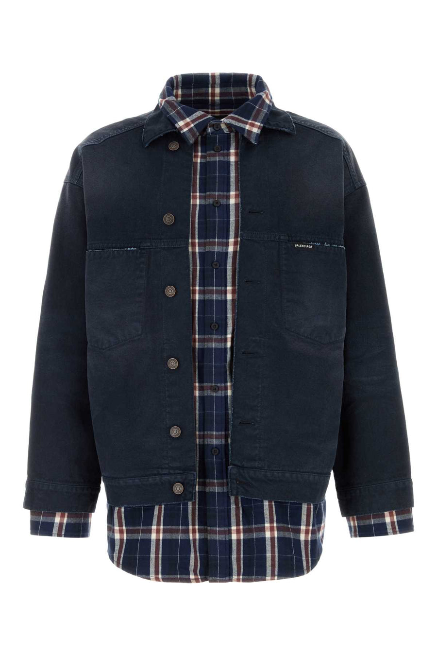 Balenciaga Shirt T1 Cotton 100% denim jacket in navy