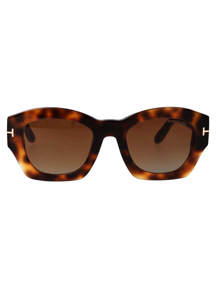 Ft1083 53f Avana Bionda / Marrone Grad Acetate Sunglasses