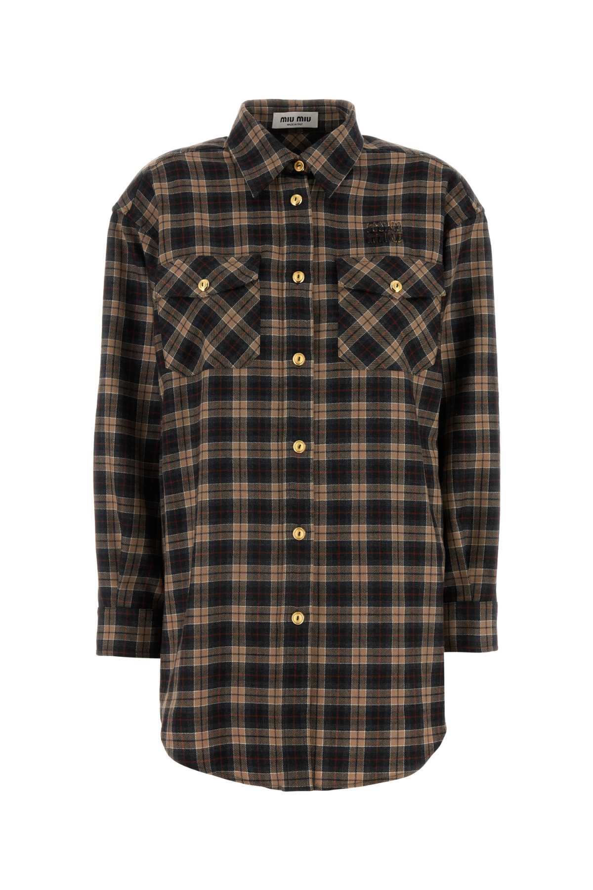 Mk1906sooo16do F0040 Cammello Exterior: Virgin Wool Camicie
