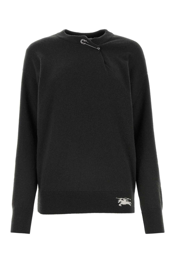 Burberry 100% Cashmere sweater in black