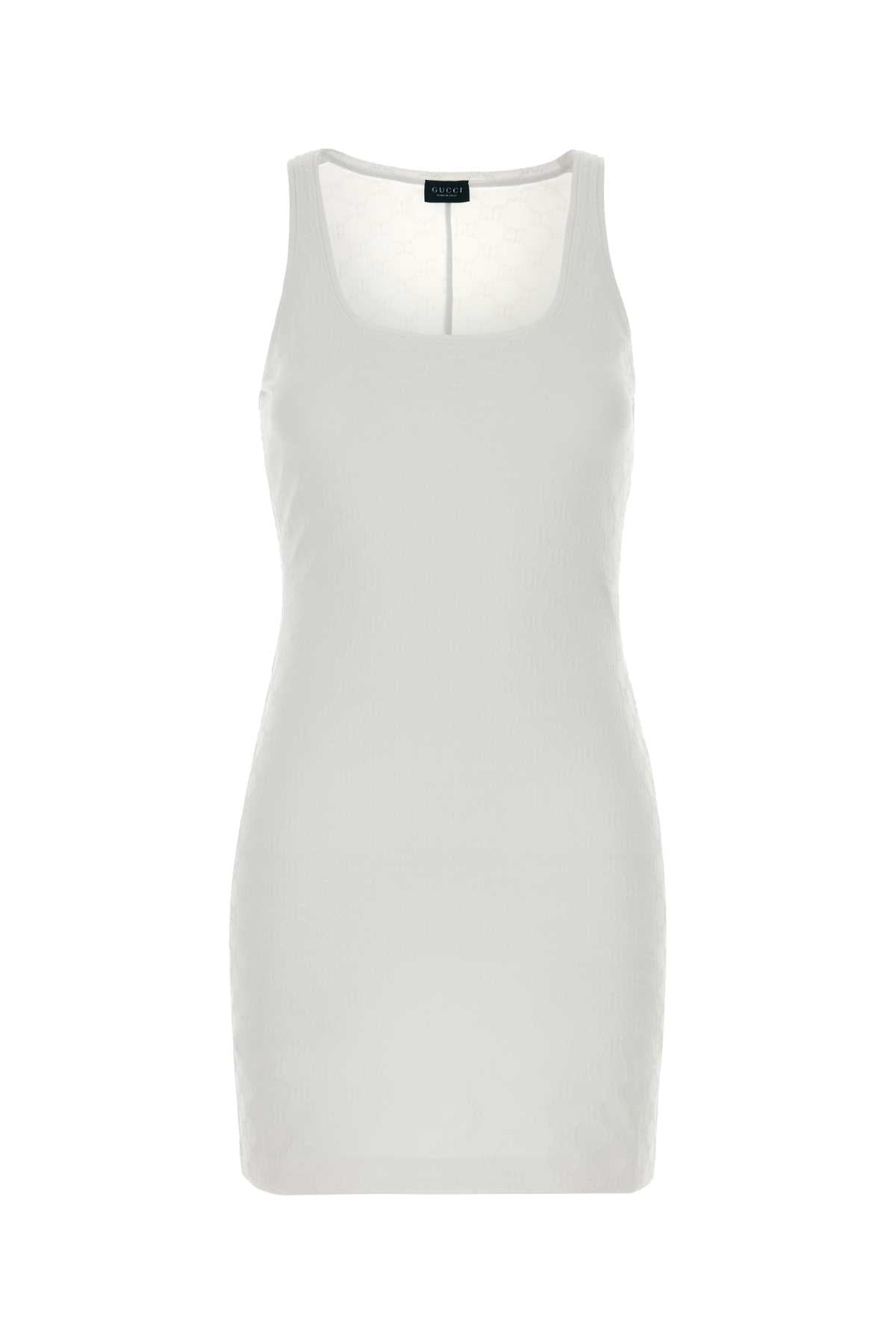 White Exterior: Nylon Elastane Abiti