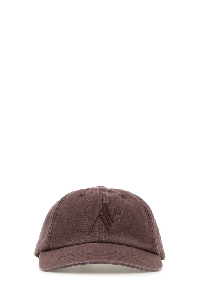 Chocolate Cotton Baseball Cap Darkmauve Cappelli E Fasce Per Capelli