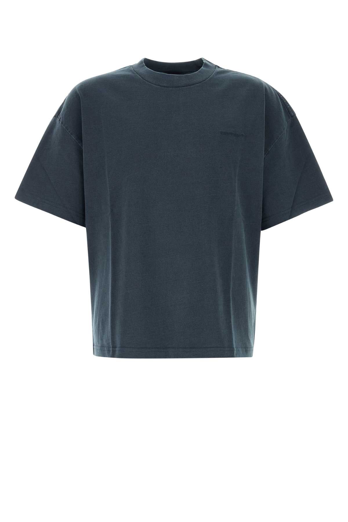 Carbongarmentdyed Exterior: Cotton T-shirt