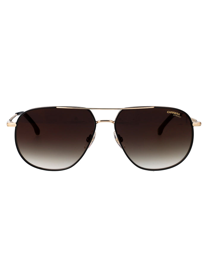 Carrera 363-S Rhl Gold Black 2 Stainless Steel Sunglasses