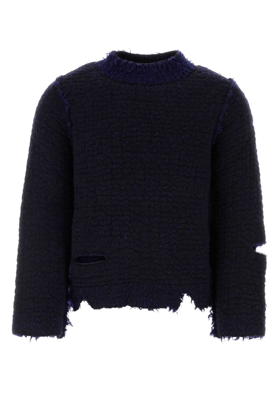 Namacheko 65% Merino wool sweater in navy