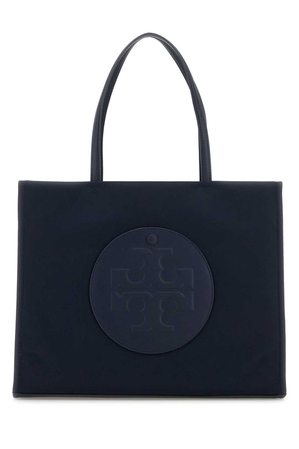 Tory Burch Tote 100% Polyamide tote bag in navy