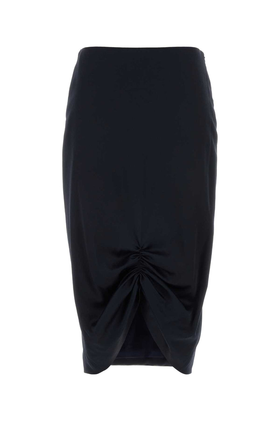 Valentino Garavani Exterior: 59% Viscose 39% Acetate 2% Elastane; Lining: 91% Silk 9% Elastane skirt in navy
