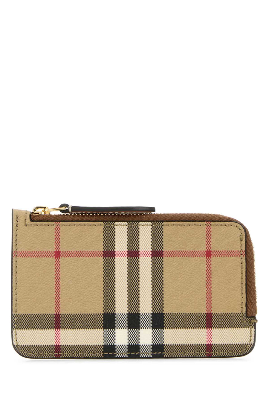Burberry Somerset 55% Polyurethane card case in beige