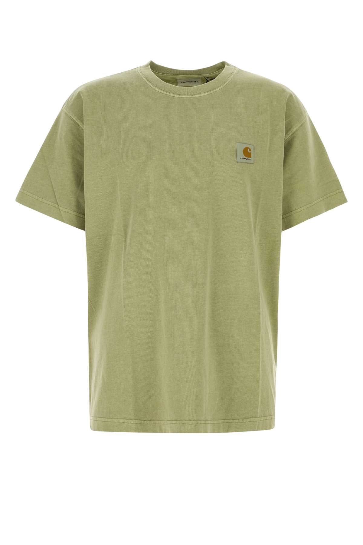 Gentlegreengarmentdyed Exterior: Cotton T-shirt