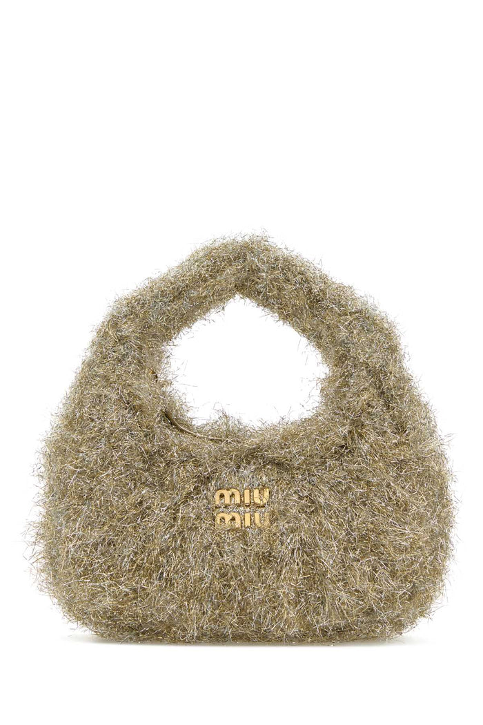 Two-Tone Fabric Mini Wander Handbag Pirite Borse A Mano