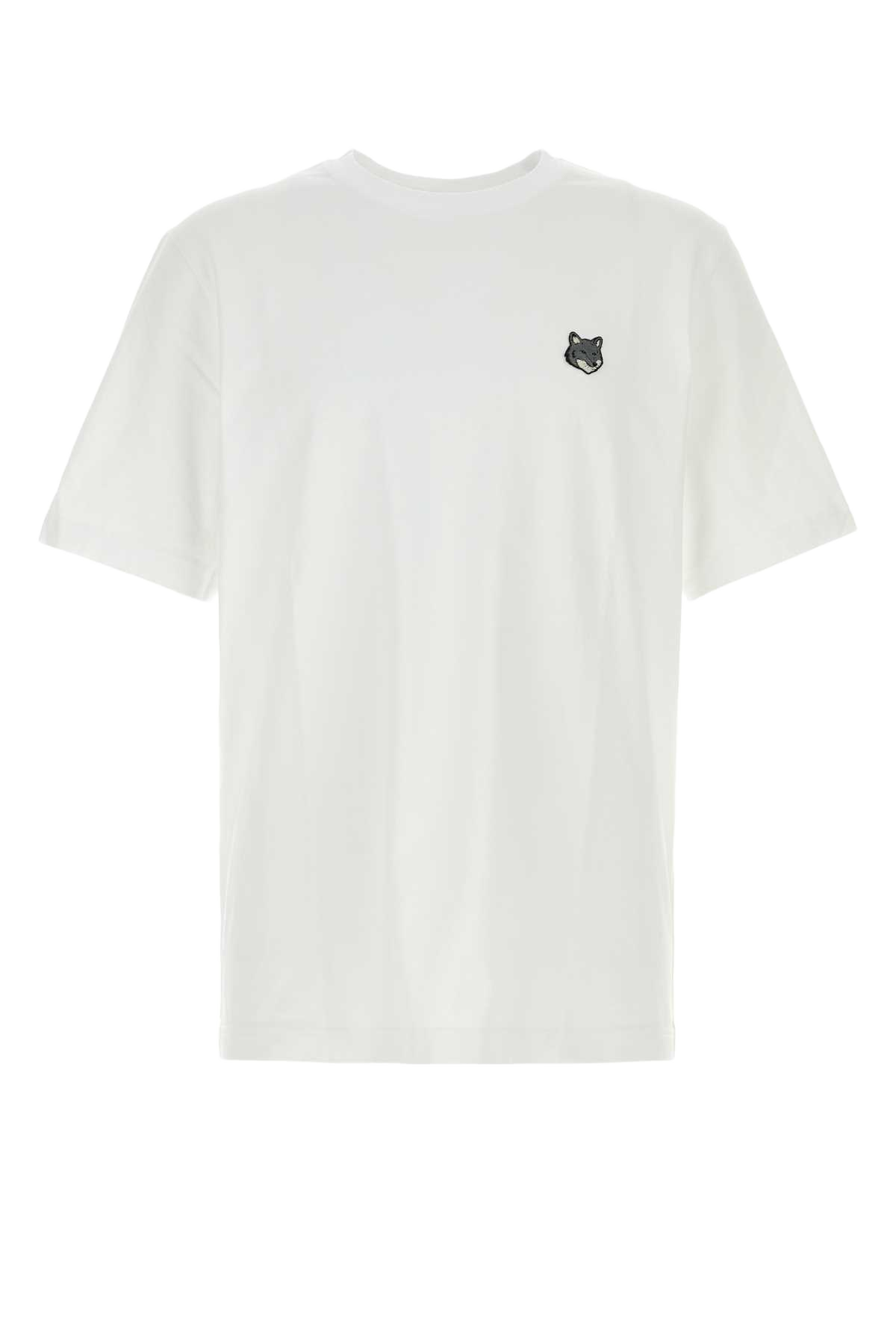 White Cotton T-Shirt Exterior: Organic