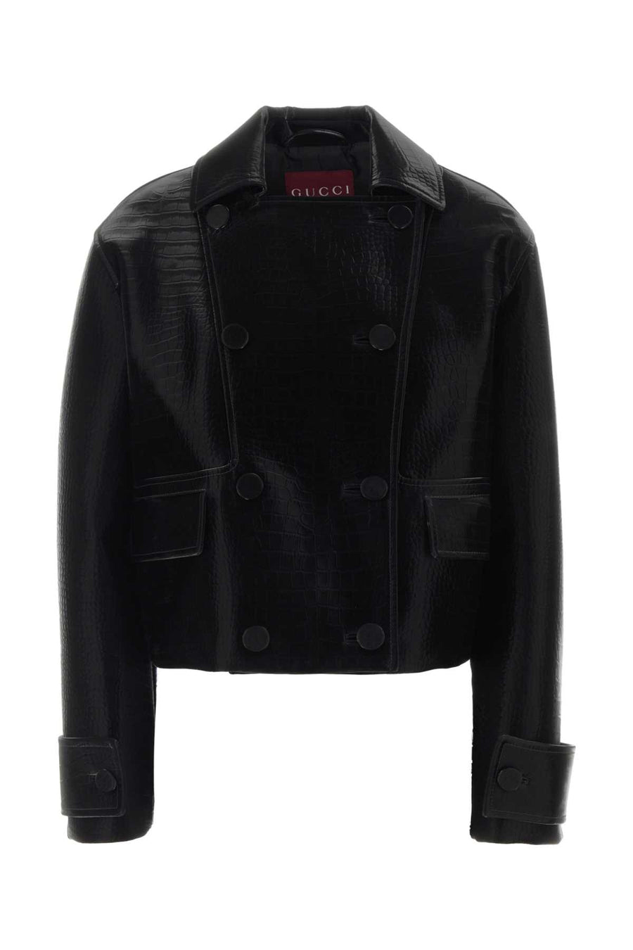 Gucci Lamb skin jacket in black