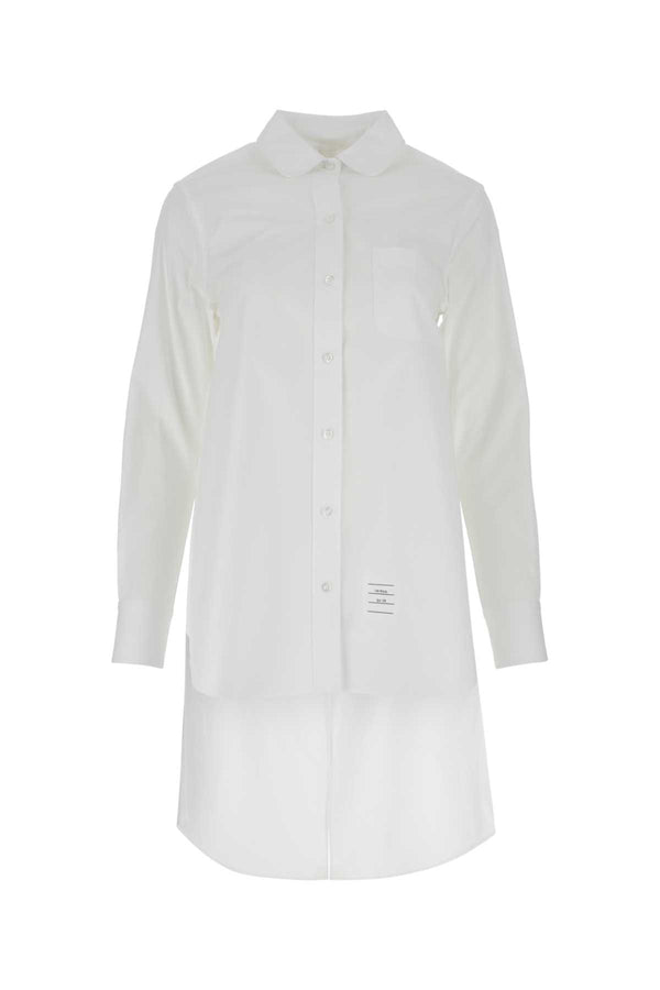 Thom Browne 100% Cotton shirt in white