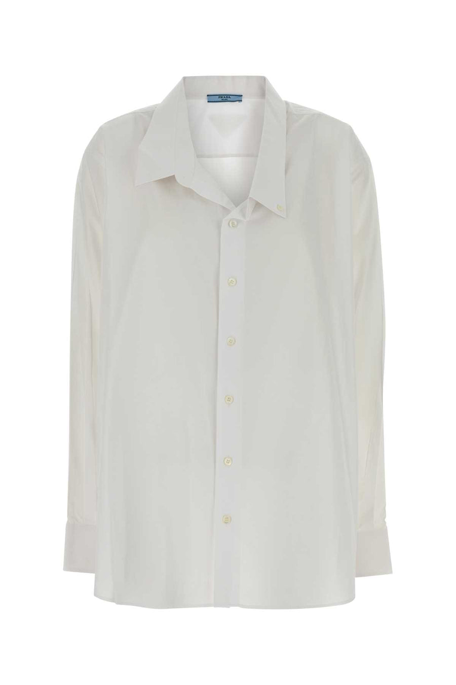 Prada 100% Cotton shirt in white