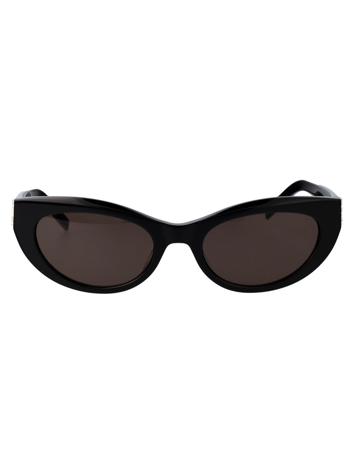 Sl M115 001 Black Acetate Sunglasses