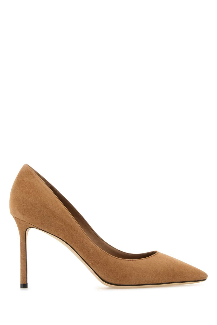 Jimmy Choo Exterior: 100% Suede pumps in camel