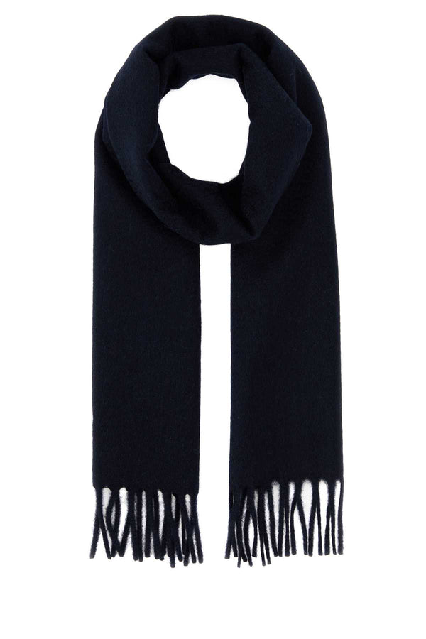 Prada 100% Wool scarf in navy