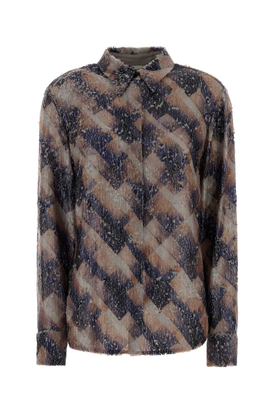 Dries Van Noten 100% Viscose shirt in purple