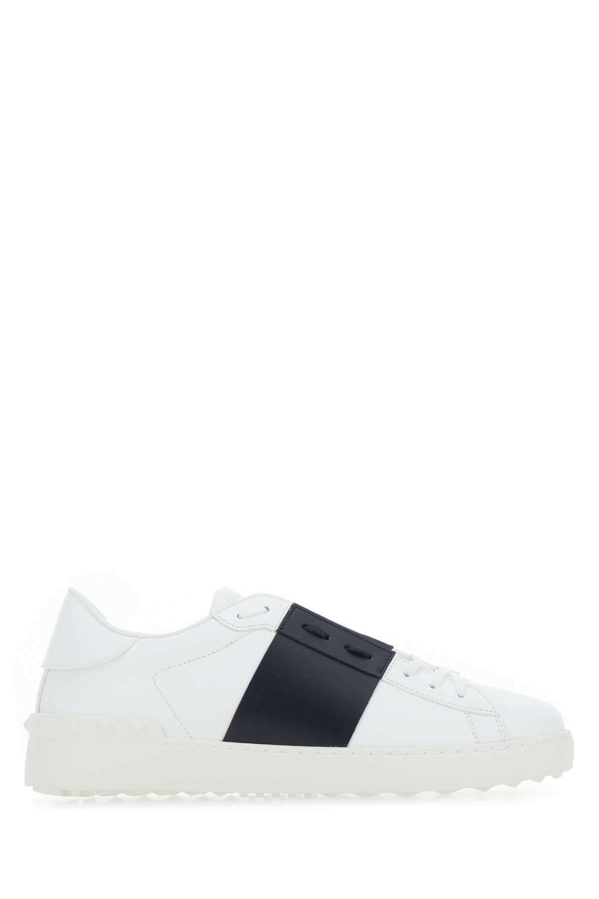 Biancomarinebianco Calf Leather - Bos Taurus Sneaker