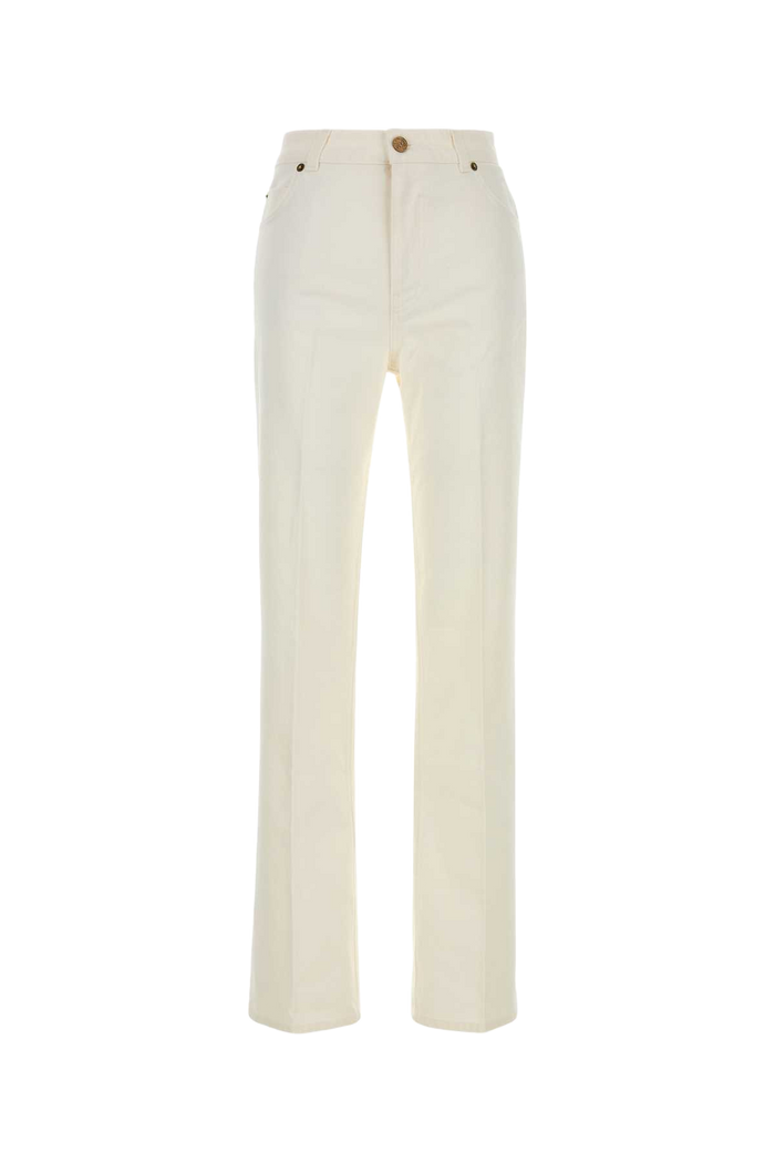 White Denim Jeans 0fc Blanc Cassé Cotton