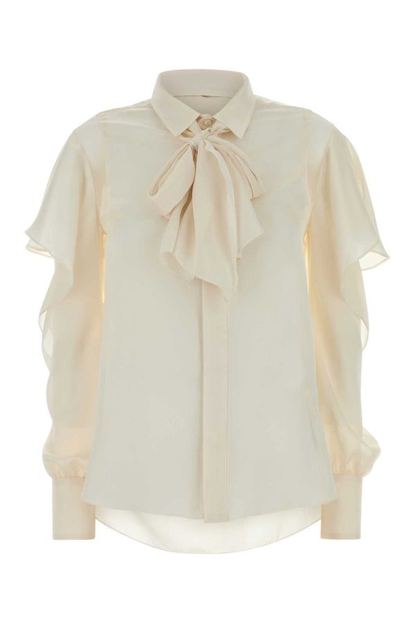 Sacai Polyester 100% shirt in beige