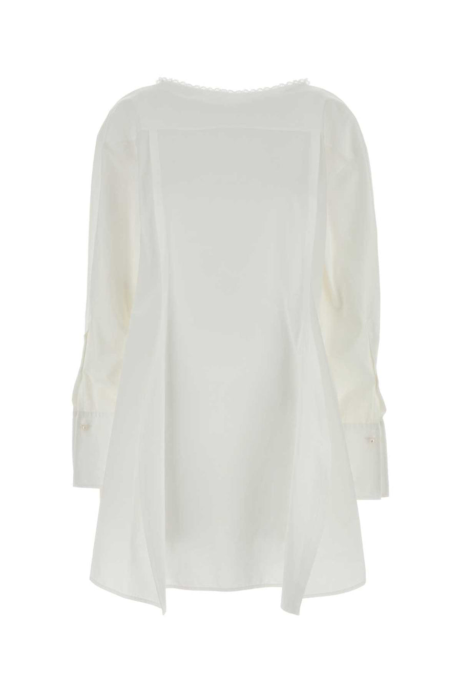 Carven Esperanto 100% Cotton mini dress in white