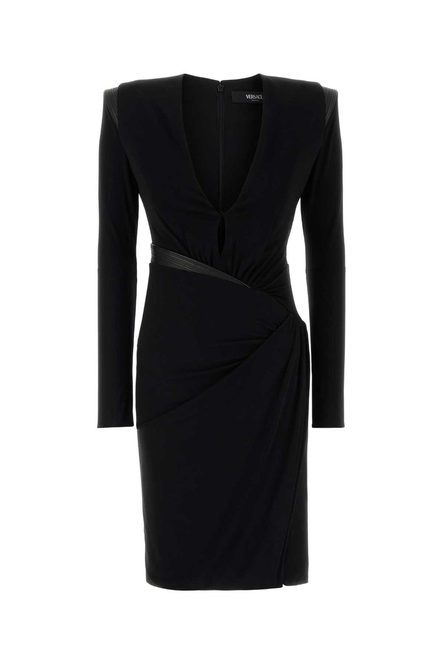 Versace Dress Outer: 95% Viscose dress in black