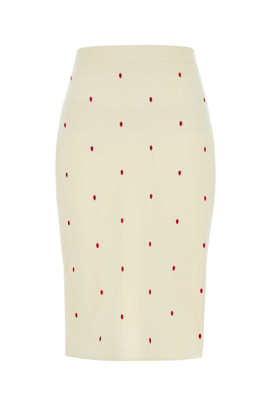 Bottega Veneta 83% Cotton skirt in beige