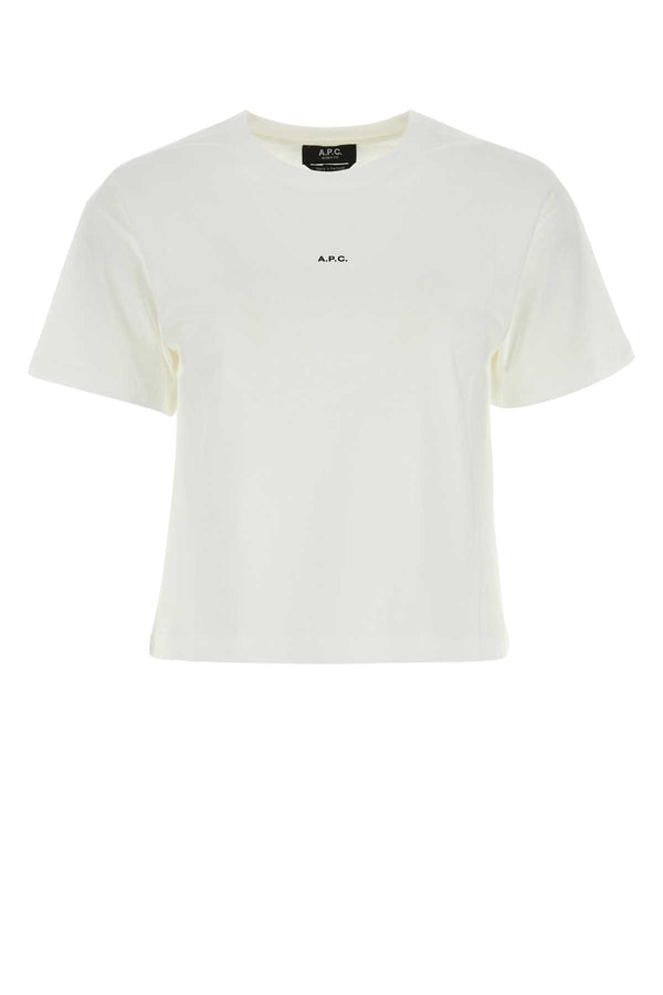 A.P.C. Boxy 100% organic cotton t-shirt in white