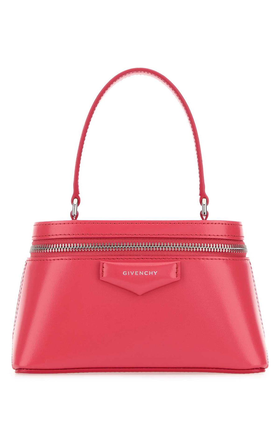 Givenchy Exterior: 100% Calf top handle bag in pink