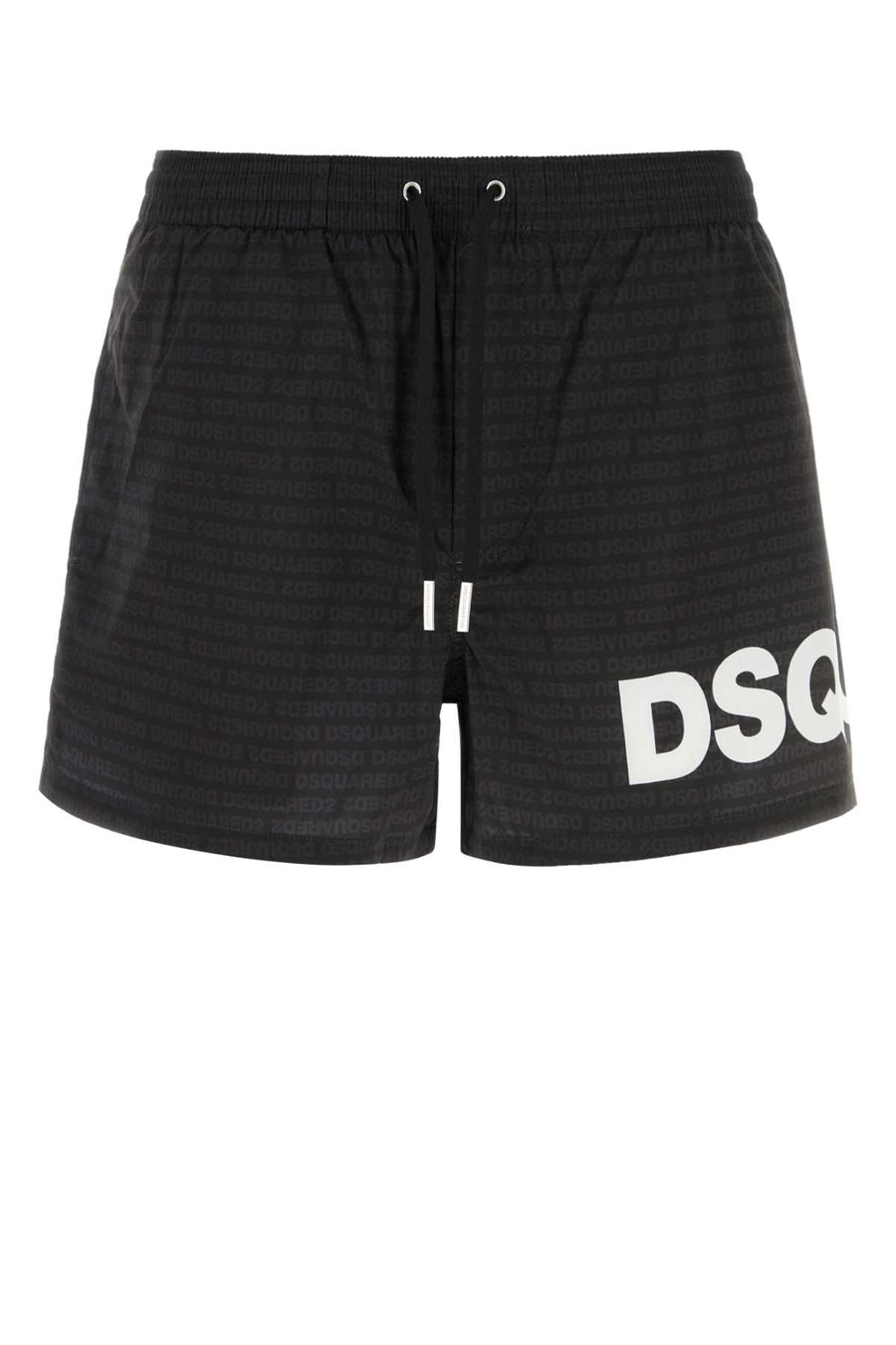 Dsquared2 Exterior: 100% Polyester swim shorts in black