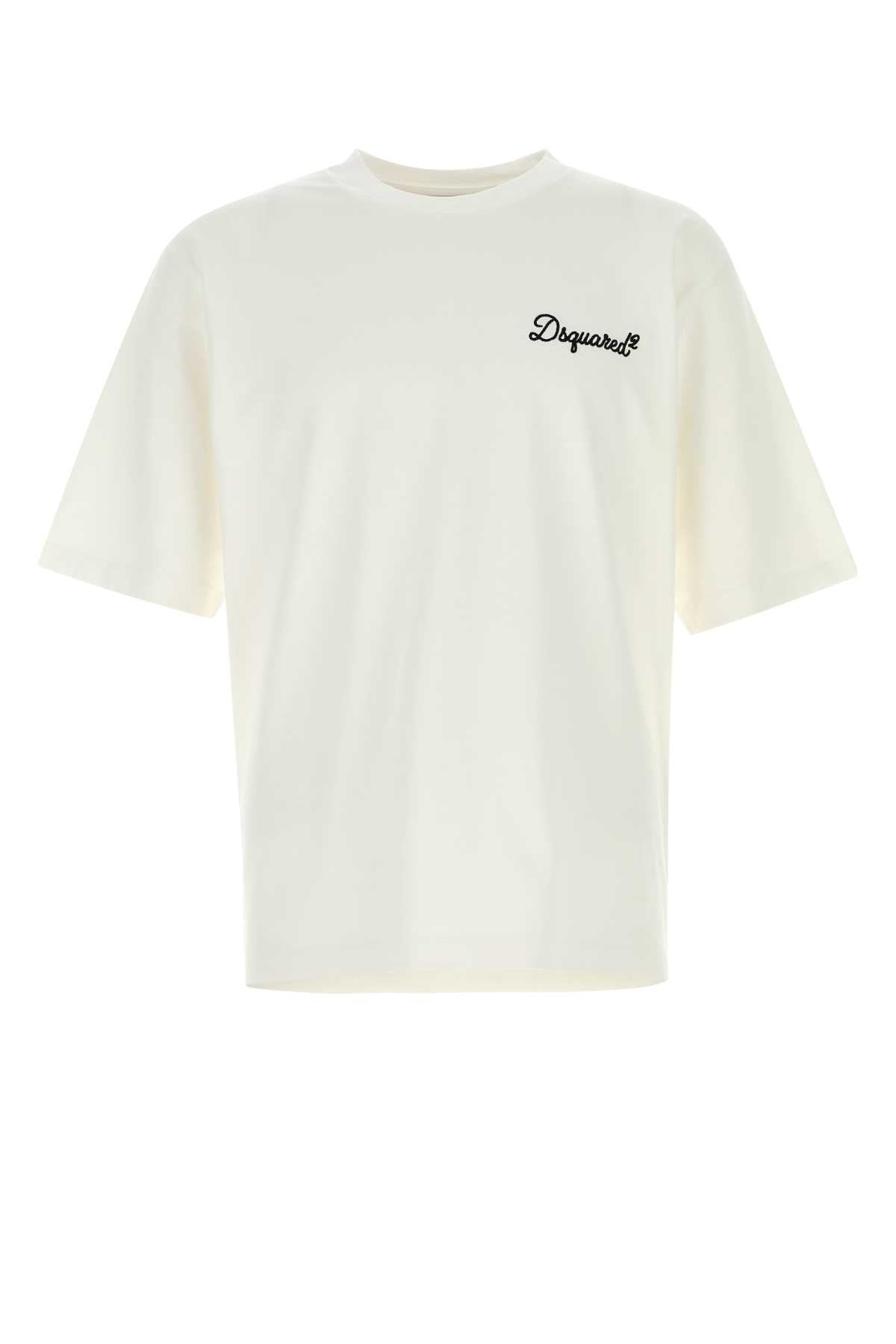 S74gd1525d20106 100 White Exterior: Cotton T-shirt