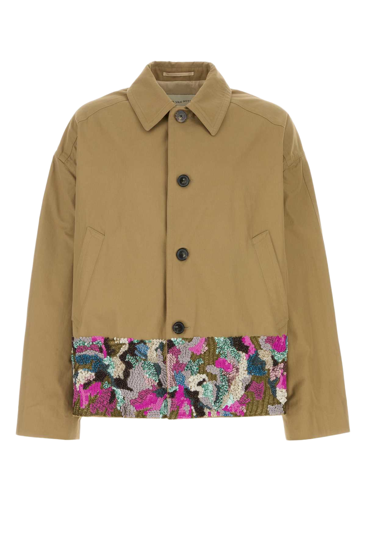 Camel Cotton Robinson Overcoat Cappotti