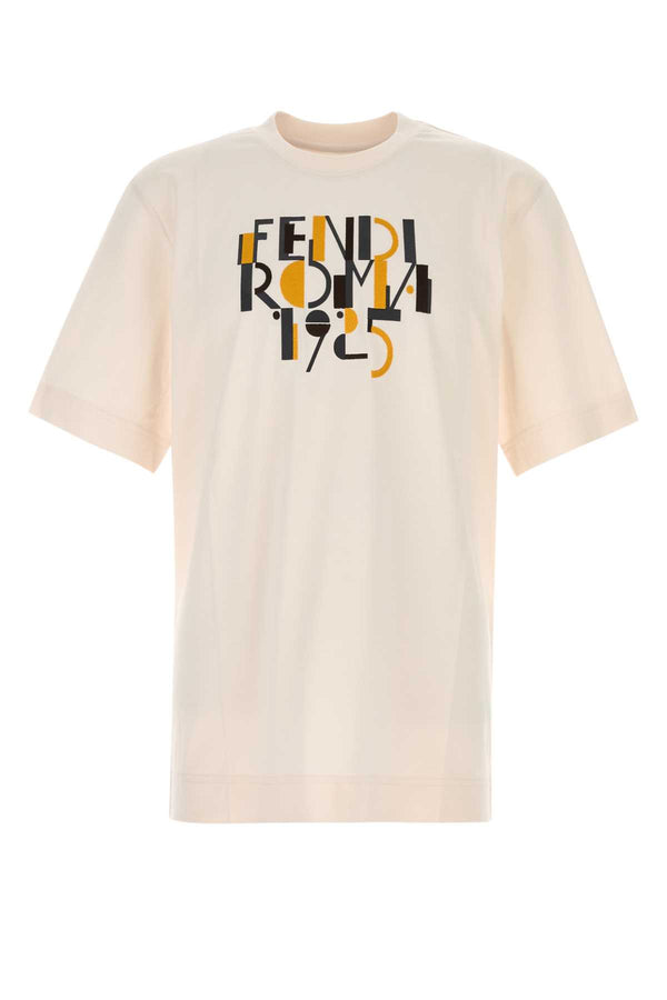 Fendi Comp 100% Cotton t-shirt in beige
