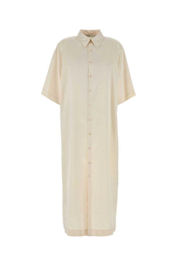Carven Dress 52% Cotton shirt dress in beige