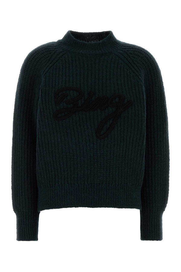 Anine Bing Sweater 25% Alpaca sweater in green