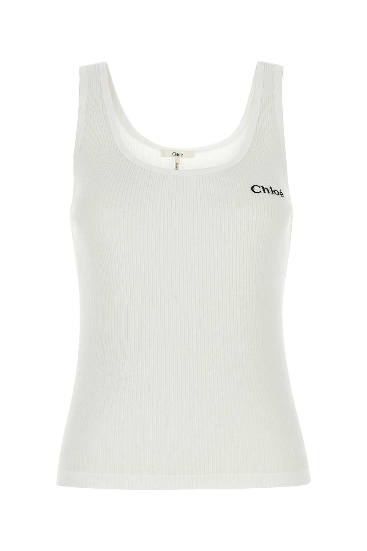White Cotton Maglie