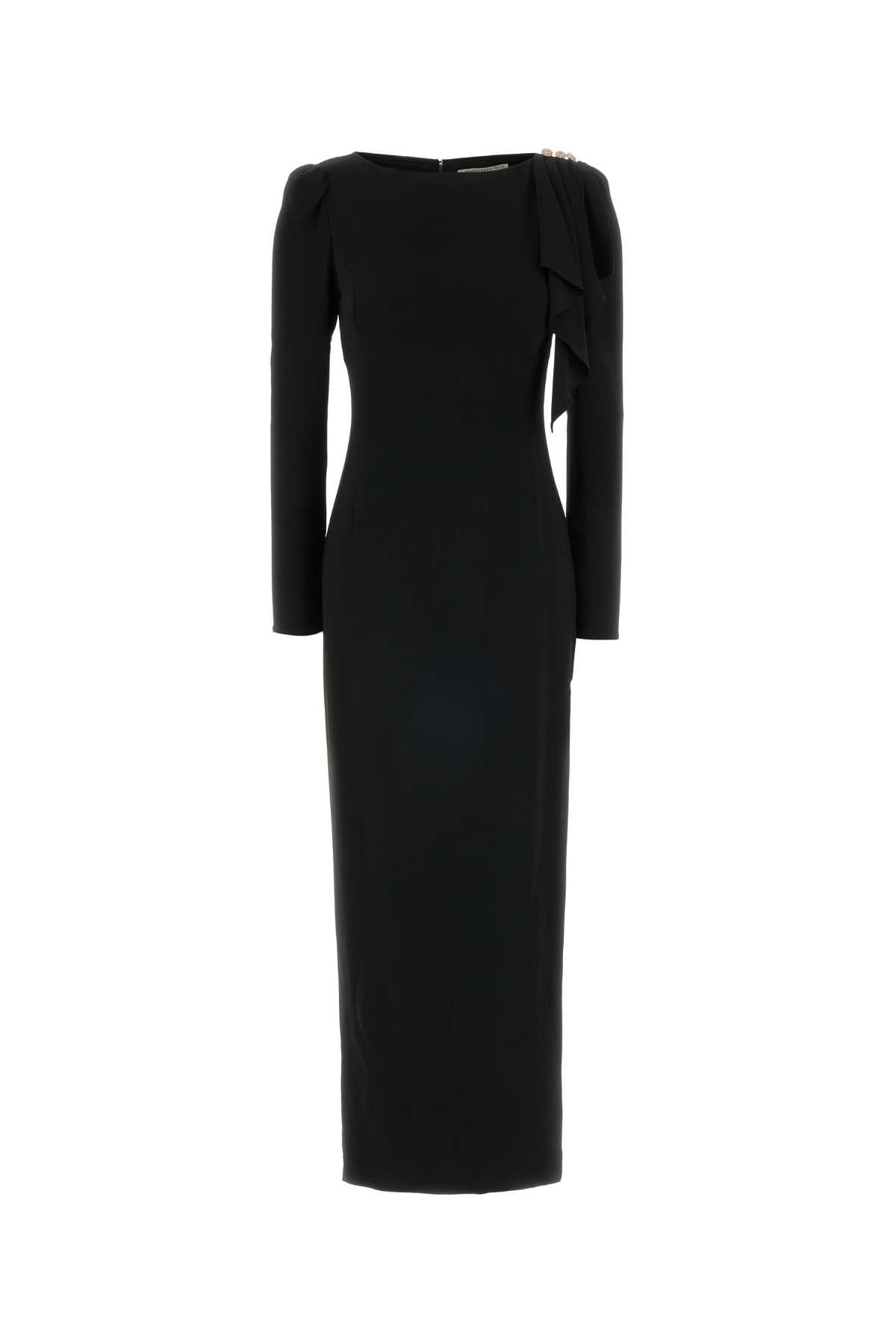 Black Cady Long Dress Abiti